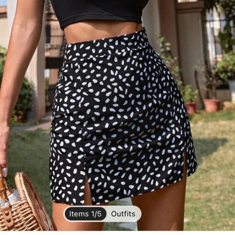 SHEIN high waist mini skirt [NWOT]